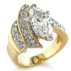 STUNNING SWIRL 4.6CT CZ SOLITAIRE RING-SZ 6/8/10